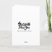 kerstkaart feestdagen kaart (Achterkant)