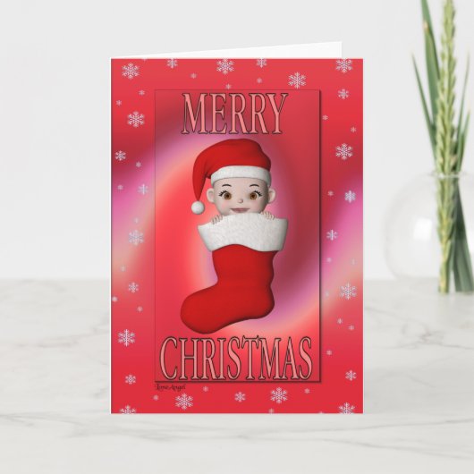 kerstkaart feestdagen kaart (Voorkant)