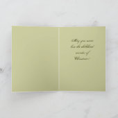  kerstKaart Feestdagen Kaart (Binnen)