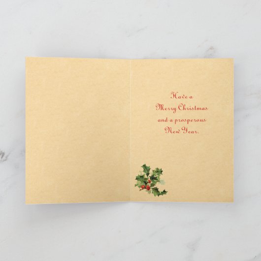  kerstkaart feestdagen kaart (Binnen)