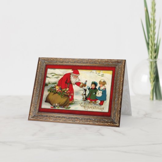  kerstkaart feestdagen kaart (Voorkant)