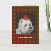 kerstkaart feestdagen kaart (Voorkant)