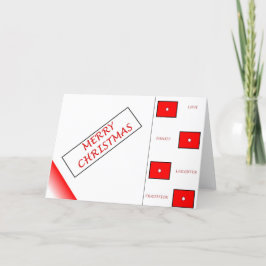 kerstkaart feestdagen kaart