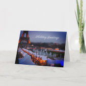 Kerstkaart Feestdagen Kaart (Voorkant)