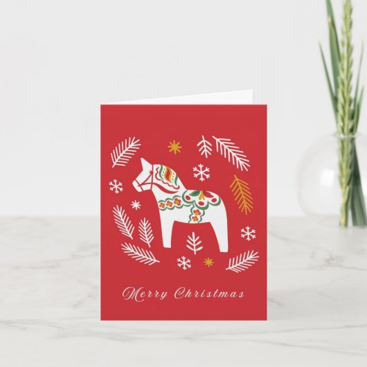 Kerstkaart Feestdagen Kaart (Voorkant)