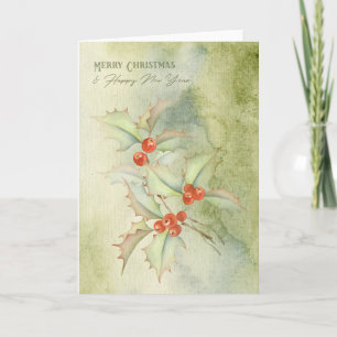 kerstkaart feestdagen kaart