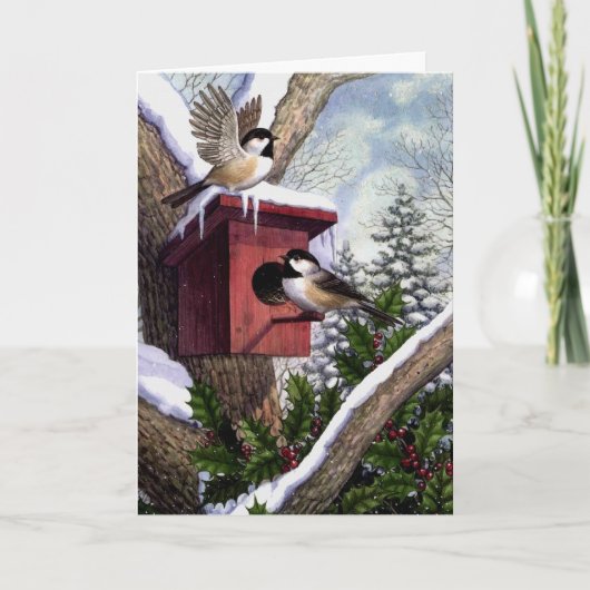 Kerstkaart Feestdagen Kaart (Voorkant)