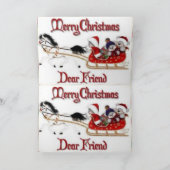 kerstkaart feestdagen kaart (Binnen)