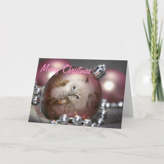 kerstkaart feestdagen kaart (Voorkant)