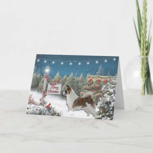 Kerstkaart Feestdagen Kaart (Voorkant)