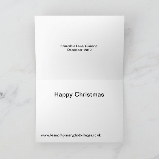 Kerstkaart Feestdagen Kaart (Binnen)