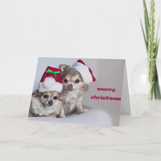 Kerstkaart Feestdagen Kaart (Voorkant)