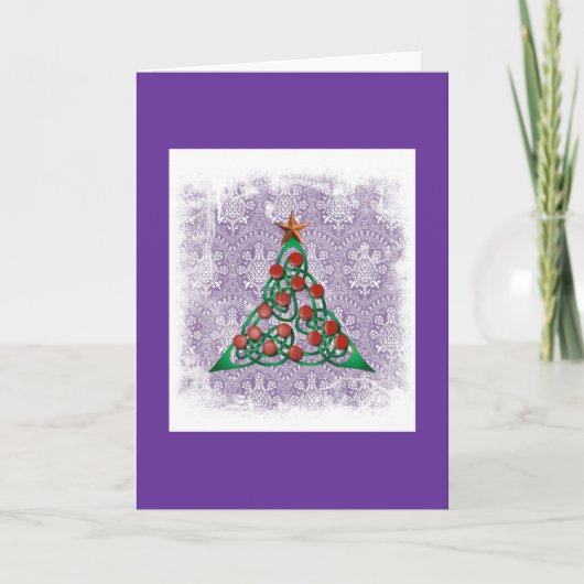 Kerstkaart Feestdagen Kaart (Voorkant)