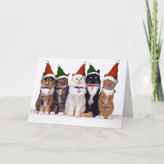 Kerstkaart Feestdagen Kaart (Voorkant)