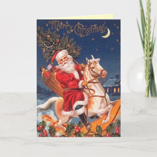 kerstkaart feestdagen kaart (Voorkant)