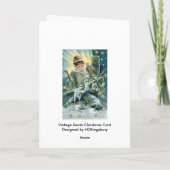  kerstkaart feestdagen kaart (Achterkant)