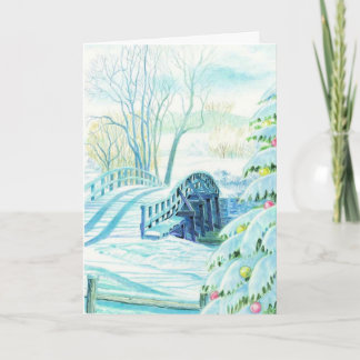 Kerstkaart Feestdagen Kaart