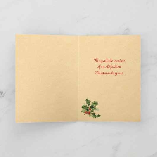 kerstkaart feestdagen kaart (Binnen)