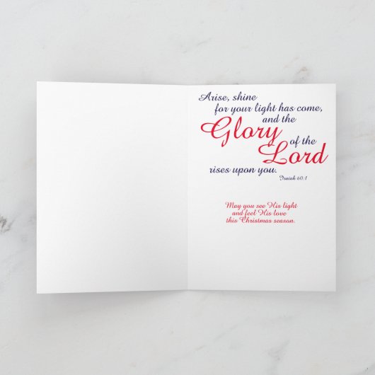 kerstkaart feestdagen kaart (Binnen)