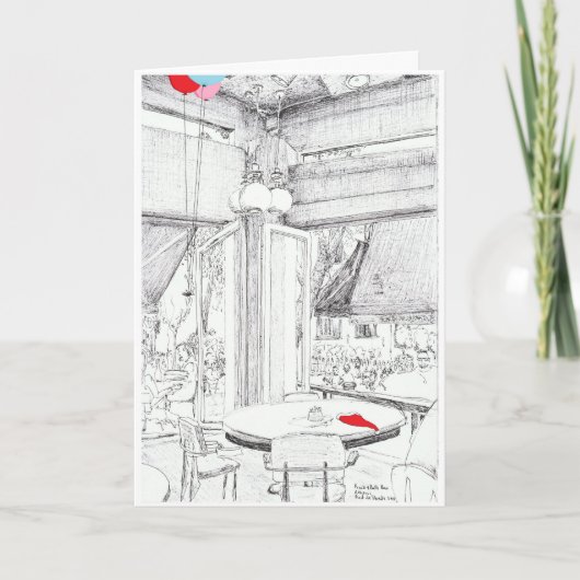 Kerstkaart Feestdagen Kaart (Voorkant)