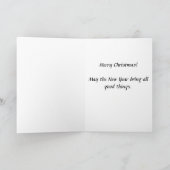 Kerstkaart Feestdagen Kaart (Binnen)