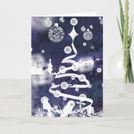 Kerstkaart Feestdagen Kaart (Voorkant)