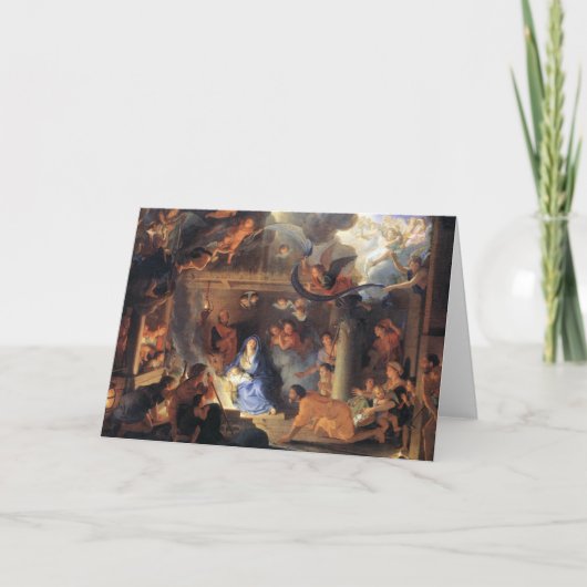 kerstkaart feestdagen kaart (Voorkant)