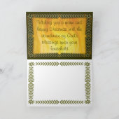 kerstkaart feestdagen kaart (Binnen)