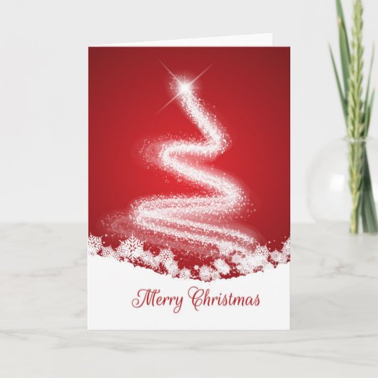 kerstkaart feestdagen kaart (Voorkant)