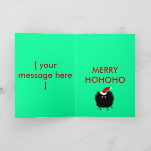 kerstkaart feestdagen kaart (Binnen)