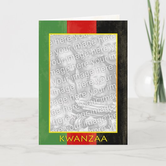 Kerstkaart Feestdagen Kaart (Voorkant)