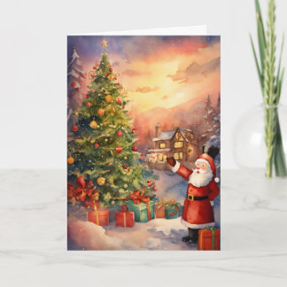 Kerstkaart Feestdagen Kaart