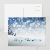 Kerstkaart Feestdagenkaart (Voorkant / Achterkant)