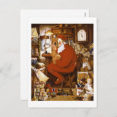 kerstkaart feestdagenkaart (Voorkant / Achterkant)