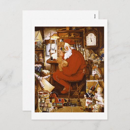  kerstkaart feestdagenkaart (Voorkant / Achterkant)