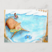 kerstkaart feestdagenkaart (Voorkant)