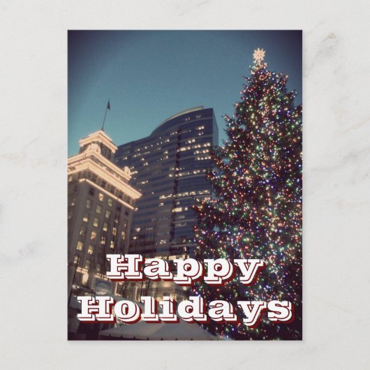 Kerstkaart Feestdagenkaart (Voorkant)