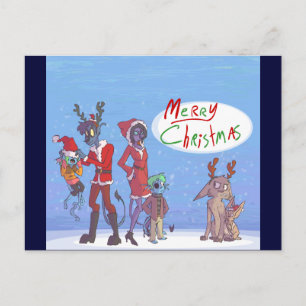 Kerstkaart Feestdagenkaart