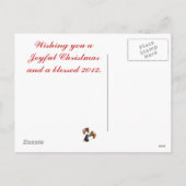 kerstkaart feestdagenkaart (Achterkant)