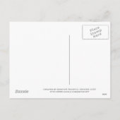 Kerstkaart Feestdagenkaart (Achterkant)