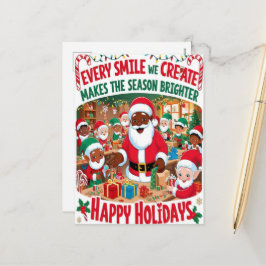 Kerstkaart Feestdagenkaart