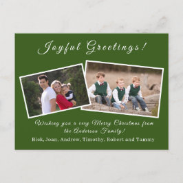 kerstkaart feestdagenkaart