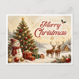 kerstkaart feestdagenkaart