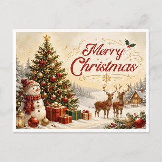 kerstkaart feestdagenkaart