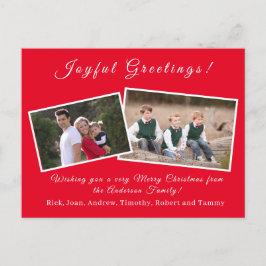 kerstkaart feestdagenkaart