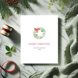 kerstkaart, feestkaartje feestdagenkaart