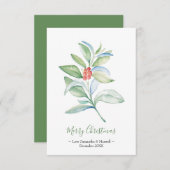 kerstkaart, feestkaartje RSVP kaartje (Voorkant / Achterkant)