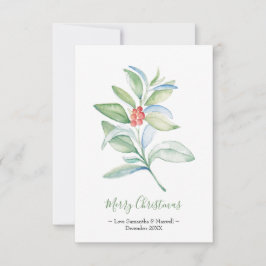 kerstkaart, feestkaartje RSVP kaartje