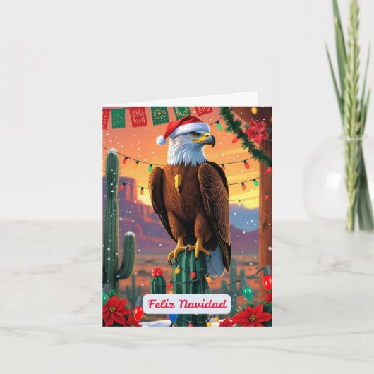 Kerstkaart Feliz Navidad Kaart (Voorkant)