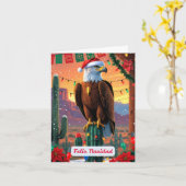 Kerstkaart Feliz Navidad Kaart (Gele Bloem)